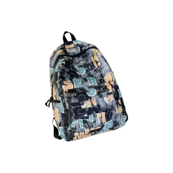 URBAN FOREST Nylon Backpack Unisex Multicolor