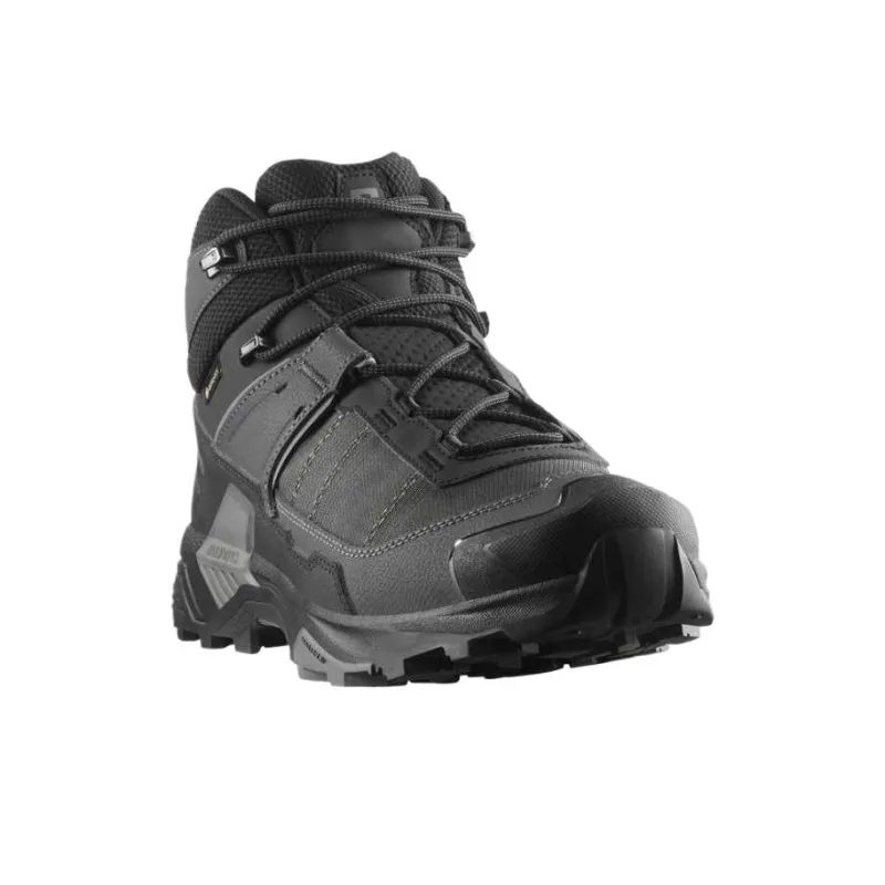 SALOMON X ULTRA 5 Mid Top Hiking Shoes Men's Black-2