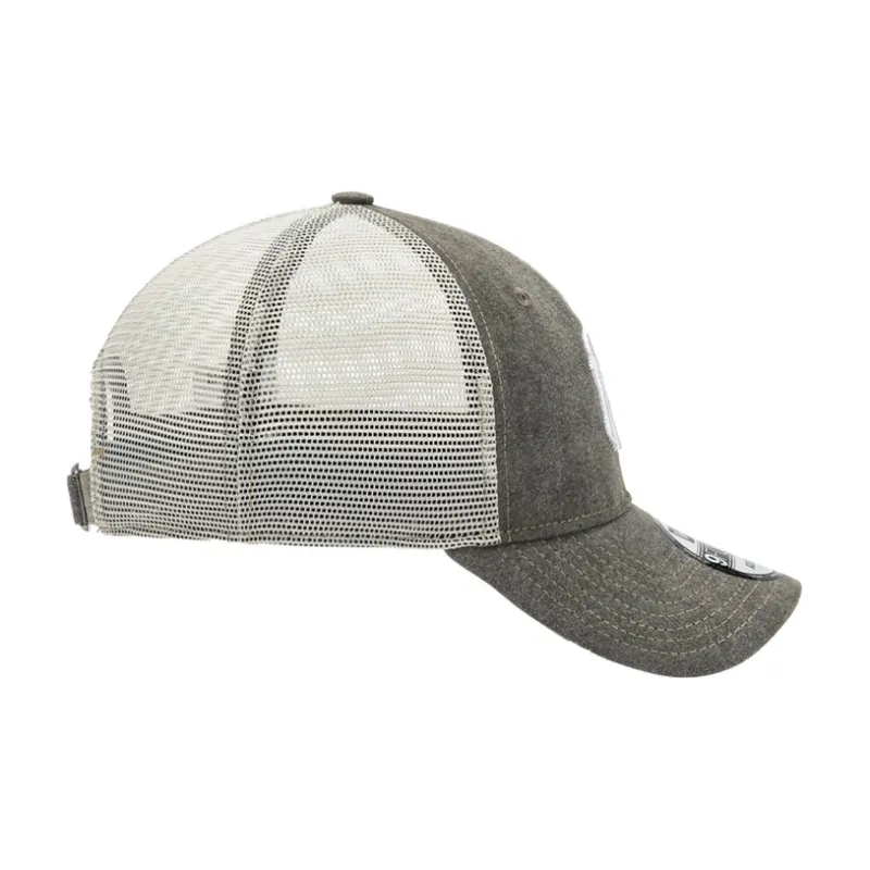 New Era Cotton Polyester Baseball Caps Unisex Gray-2