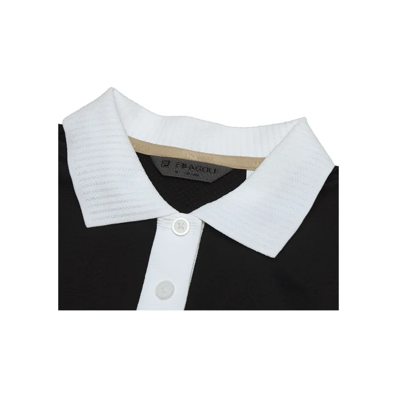 FILA Golf Series Polo Shirt Women's Pitch Black-5