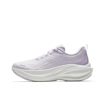 Anta Cushioning Rebound Wear Resistant Low Top Sprint Running Shoes Women's Misty Purple