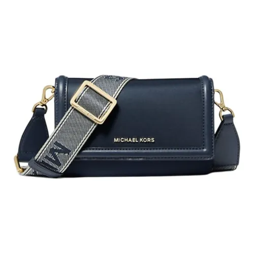 MICHAEL KORS Jet Set Nylon Shoulder Bag Crossbody Bag Small Size Women's Marine Blue