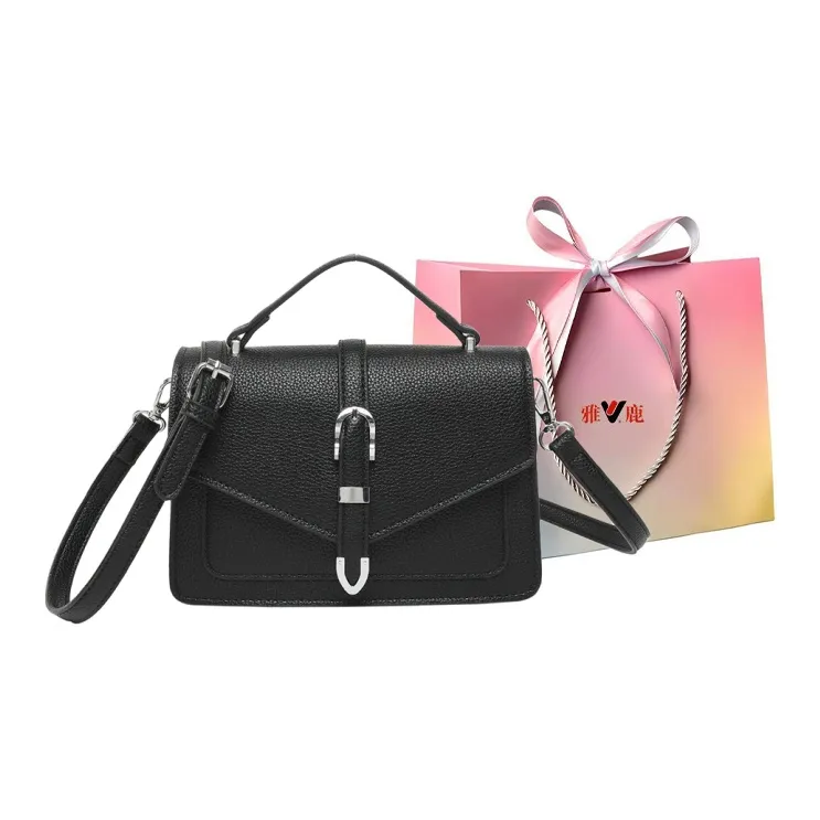 Yalu PU Handbag, Shoulder Bag, Crossbody Bag Regular Women's Black/White/Brown/Red/Khaki-0