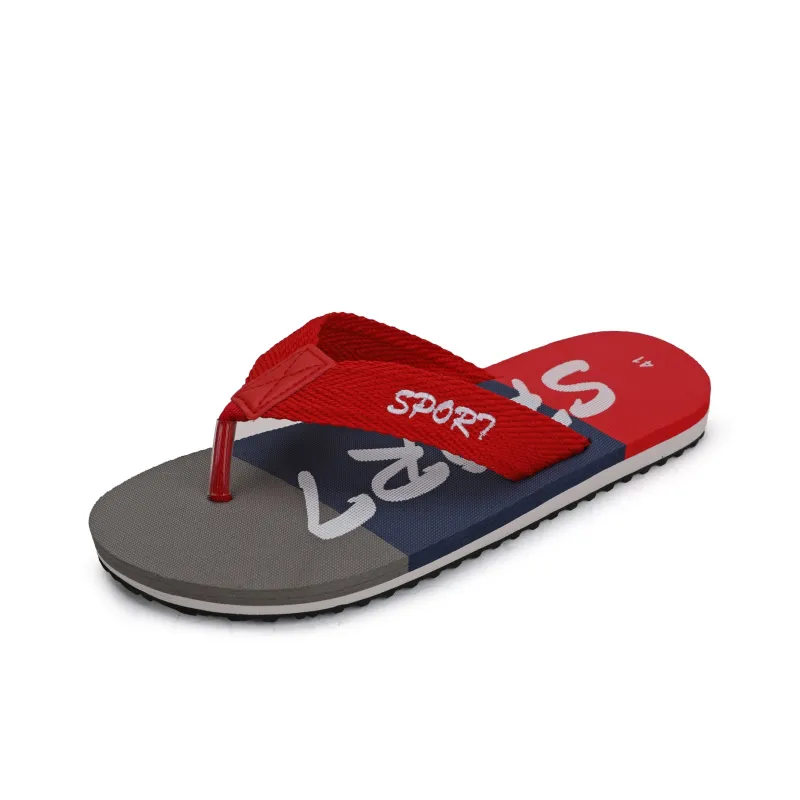 QIUTEXIONG EVA Slip Resistant Quick Dry Flip Flops Men's-1