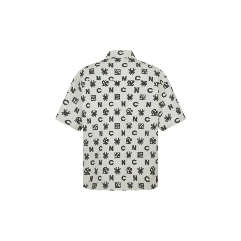C'N'C Trend Series Shirt Unisex Brown With Print-1