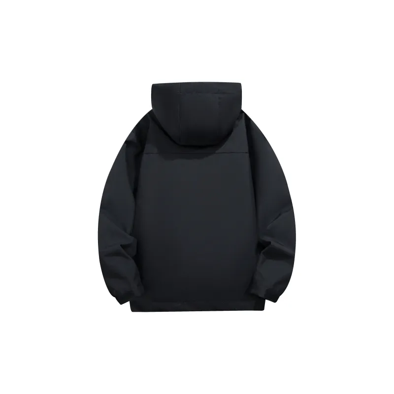 Yalu Jackets Coats Unisex Black-1