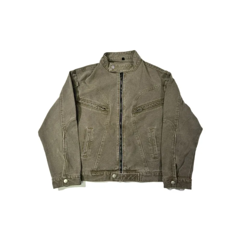 SOCKKEY Denim Jacket Unisex Black-2
