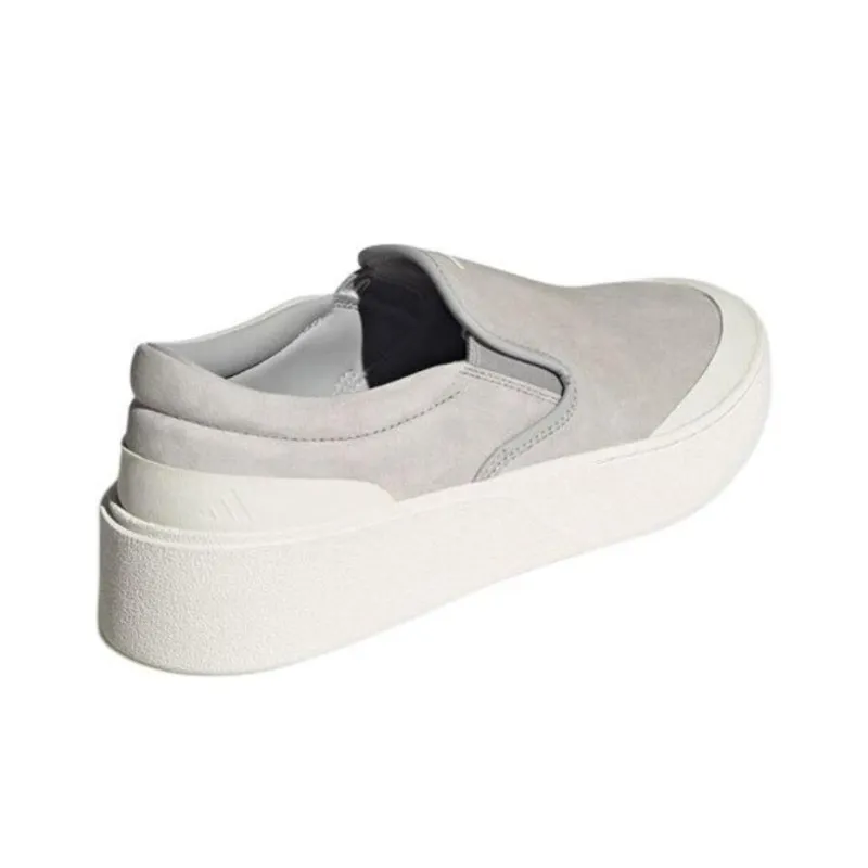 Adidas Labcourt Anti Slip Wear Resistant Low Top Skateboard Shoes Unisex Gray-2
