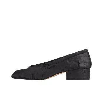 Maison Margiela Tabi Chunky Heel High Heels 3cm Women's Black
