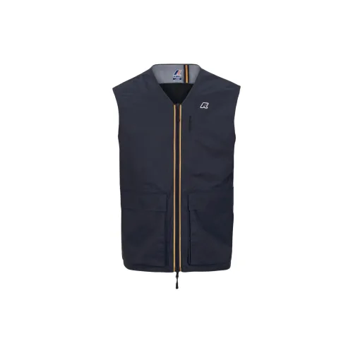 K WAY Vests Unisex Marine