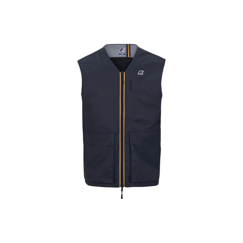 K WAY Vests Unisex Marine-0