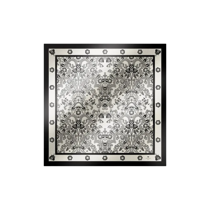 MaxMara Modal Silk Scarves Women's Beige-0