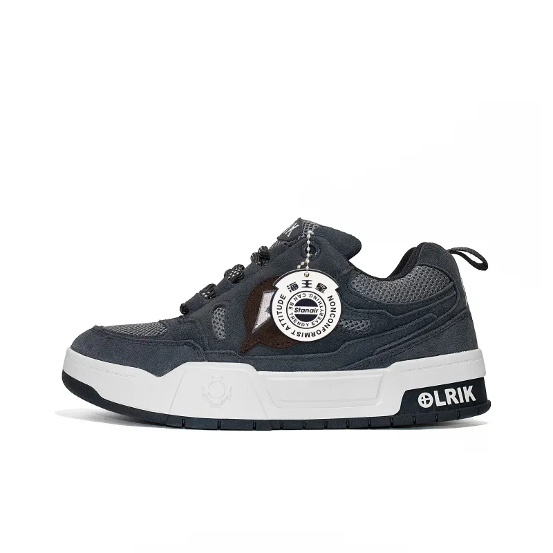 OLRIK x STANAIR Anti Slip Wear Resistant Low Top Skateboard Shoes-12