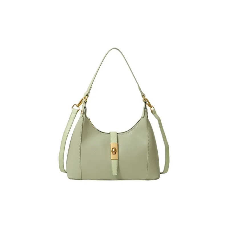 Yalu PU One Shoulder Handbag Crossbody Bag Regular Women's White/Pink/Green/Khaki/Black/Dark Khaki-17