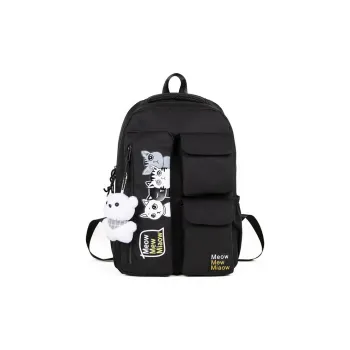 URBAN FOREST Oxford Backpack Unisex Yellow/Black/Khaki/Blue