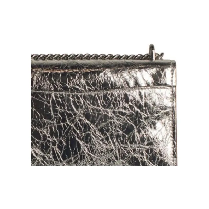 MICHAEL KORS Calfskin Crossbody Bag Shoulder Bag Women's Metallic-3