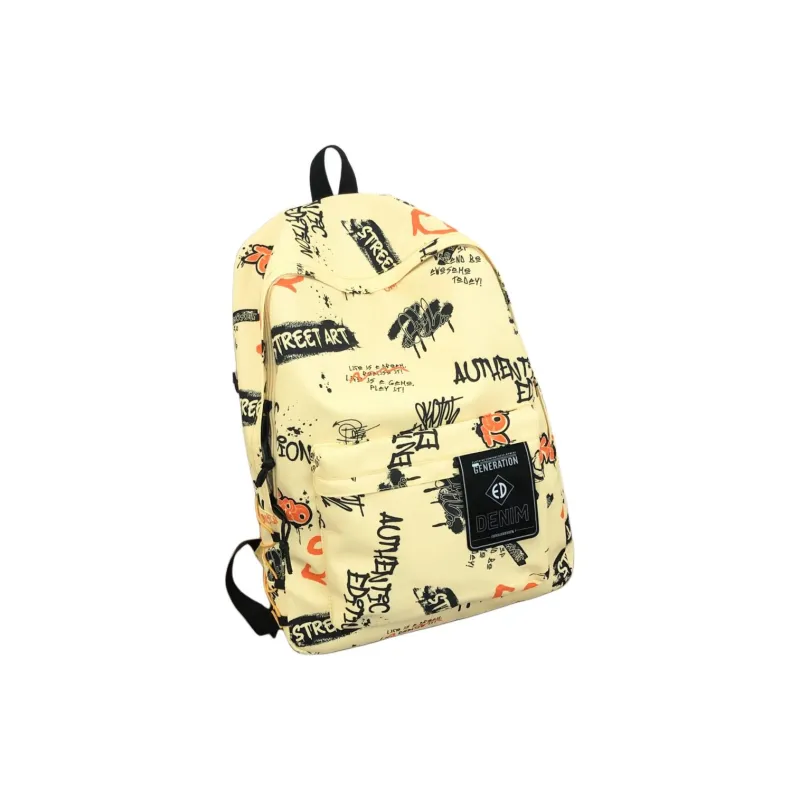 URBAN FOREST Nylon Backpack Unisex Multicolor-10