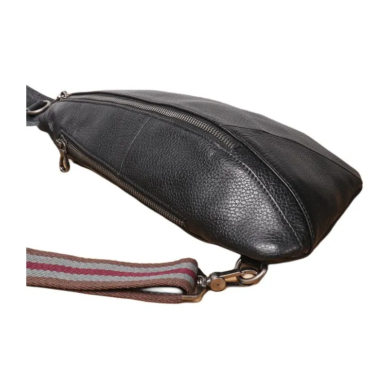 LARTIGENT Cow Leather Sling Bag Men's Black 1 / Black 2-2