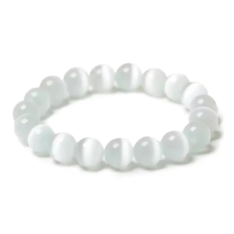 Harf Glass Cat Eye Bracelets Unisex-0