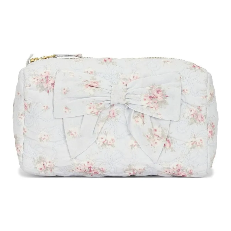 LOVESHACKFANCY Linen Storage Bag Unisex Skylight Blue-0