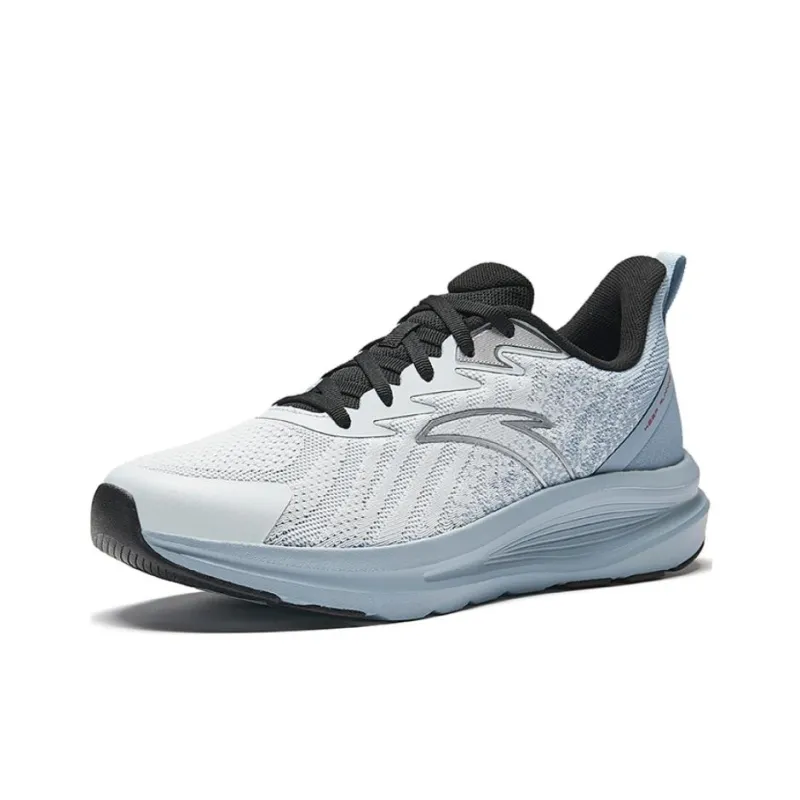 CHAOJIANTA Cushioning, Wear Resistant Low Top Casual Running Shoes Men's White Blue-1