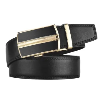 Yamaichi Maru Split Coated Leather Leather Belts Men's 3.5 Cm