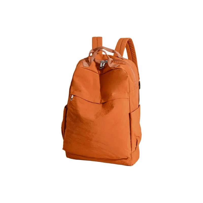 MingLu Nylon Backpack Unisex Khaki/Yellow/Black/Green-4