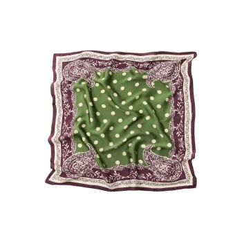 ZARA Viscose Knit Scarves Women's Purple