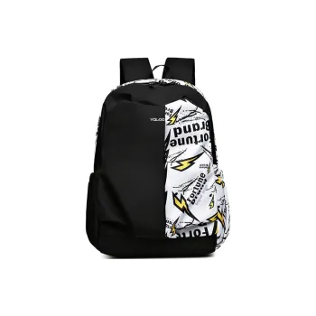 Yalu Polyester Backpack Laptop Backpack Regular Unisex White/Red/Green/Blue