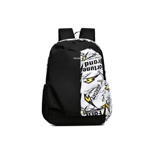 RAINS Men's Backpack Black