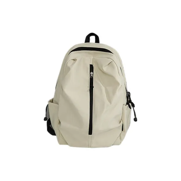 FREEHIKE Nylon Fabric Backpack Regular Unisex Ecru/Green/Red/Black-0
