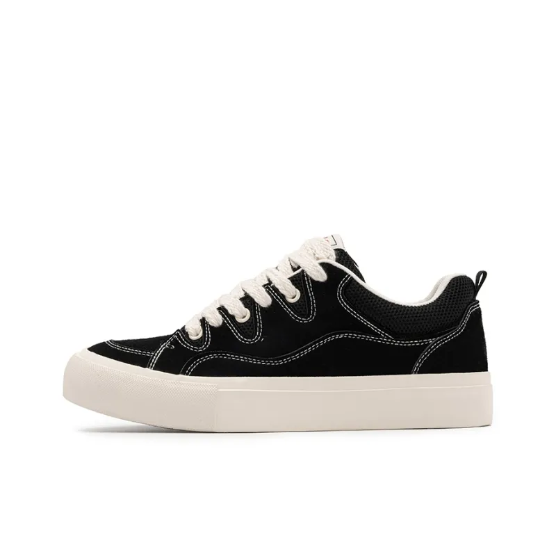 N6K8 Anti Slip Wear Resistant Low Top Skateboard Shoes Men's-16