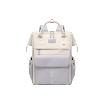 POLO Fabric 16 Inch Laptop Bag Backpack Regular Women's Apricot Purple/Apricot Purple With Rabbit Ears