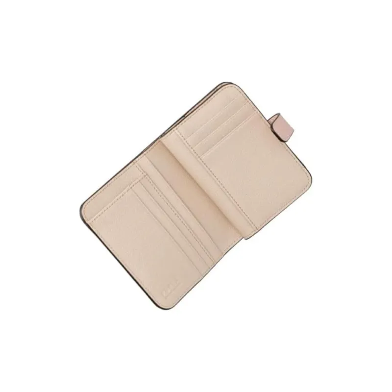 Furla Cow Leather Wallet Trumpets Women's Pink-3