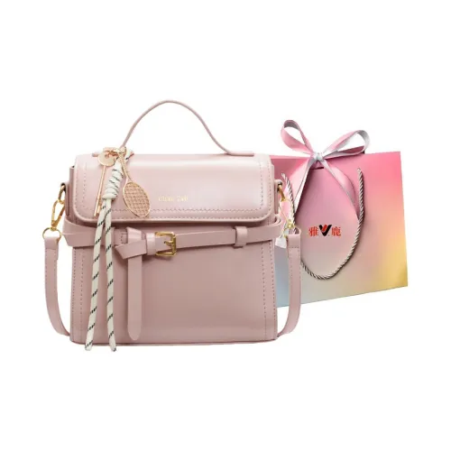 Yalu PU Shoulder Bag Crossbody Bag Handbags Regular Women's Ecru/Black/Pink/Green