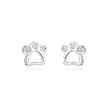 SHK Sterling Silver Stud Earrings Women's