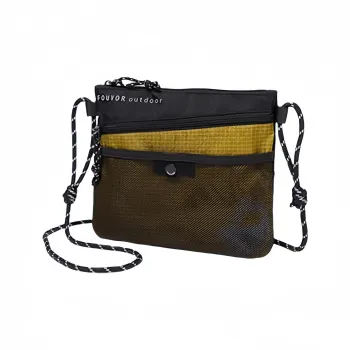 FOUVOR Nylon Fabric Cell Phone Pouch Shoulder Bag Canvas Bag Regular Women's Multicolor