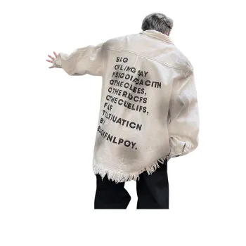 FONDLOOK Denim Jackets Unisex