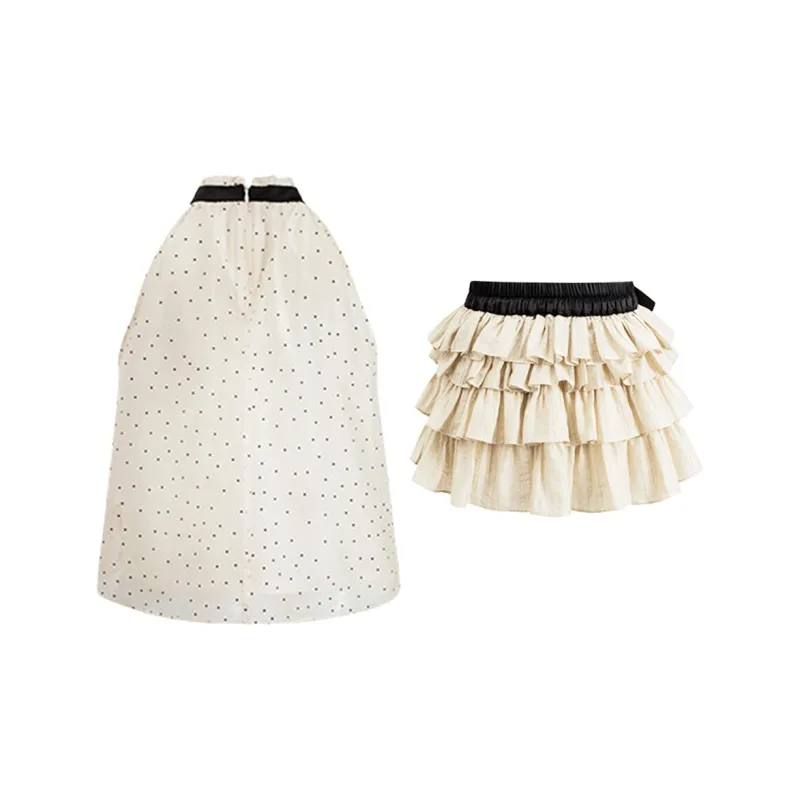 PAZZO Skirt Set Women's Apricot-1