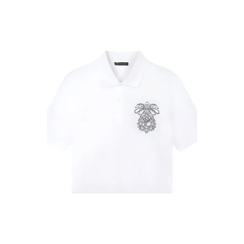 FANSIZHE Polo Shirt Men's White-3