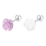 [Best-Selling 1 Pair]Matte Dark Purple+Pearl Bright White