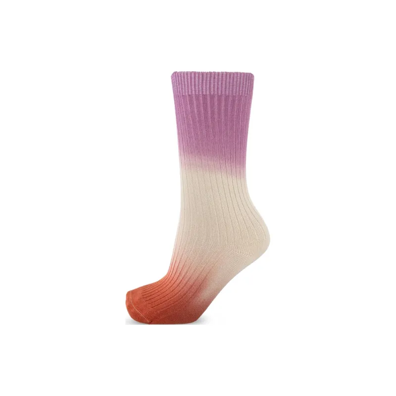 ISABEL MARANT ETOILE Mid Calf Socks Women's 1 Pack Pink Orange-1