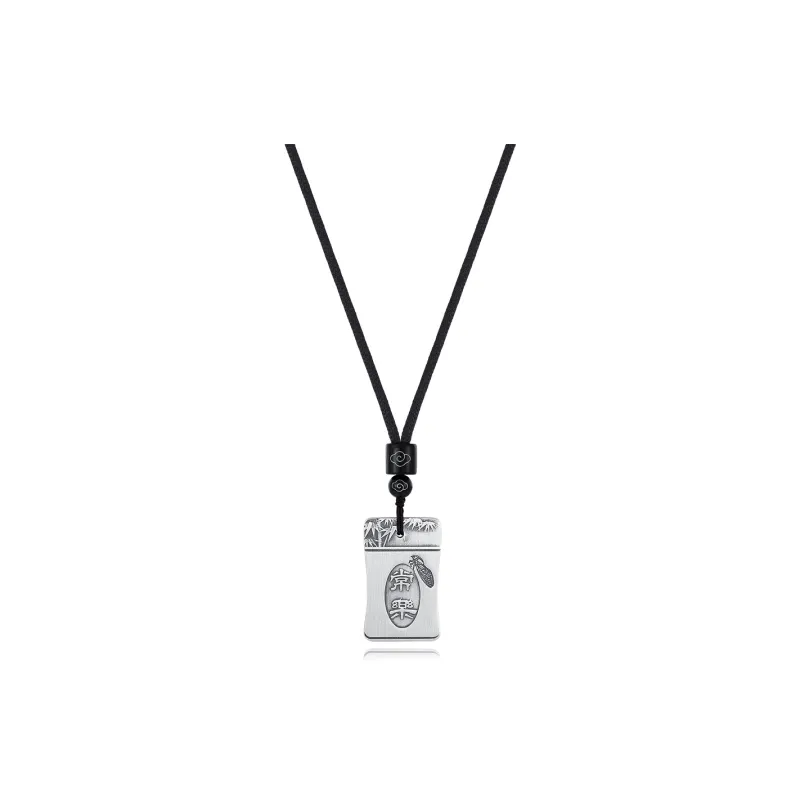 MISS TOOYA S999 Fine Silver Necklaces Unisex-0
