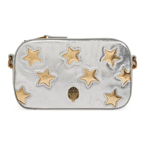 Kurt Geiger London Appliqué Camera Bag, Crossbody Bag Women's Silver