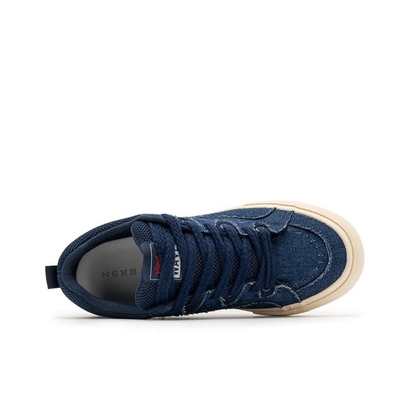 N6K8 Anti Slip Wear Resistant Low Top Skateboard Shoes Men's-3