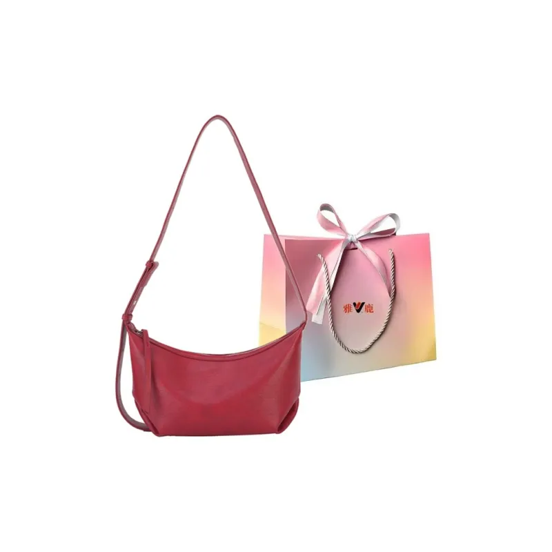 Yalu PU Shoulder Bag Women's Black/Brown/Gray/Red/White-20