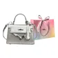 Silver-Shopping Bag