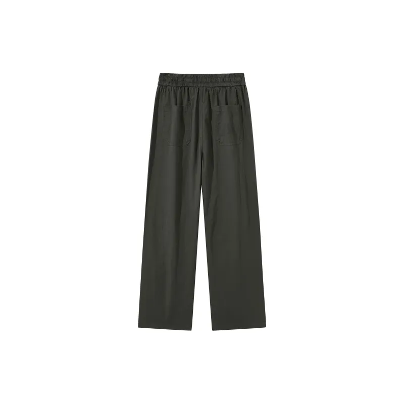 ST&SAT Casual Pants Unisex Army Green-2