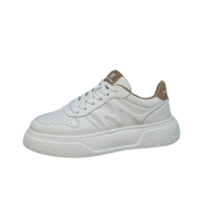 SAIFEINU Slip-Resistant Cushioning Abrasion-Resistant Low-Top Skateboard Shoes Men's-2