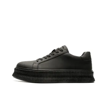 PEHL Skateboard Shoes Men Low Top Black/White